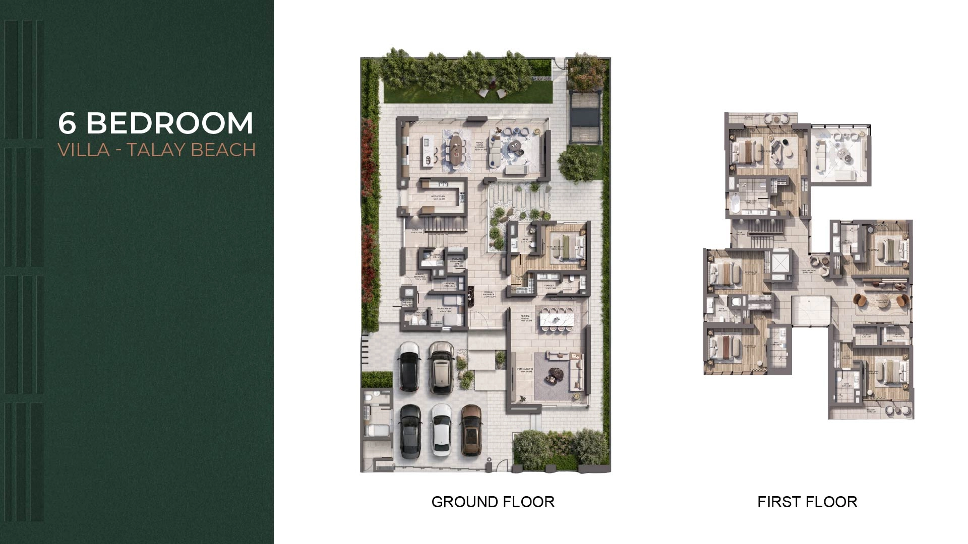 6 Bedroom Villas